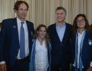 El Presidente recibió a atletas argentinos que participaron de los Juegos Olímpicos de Río de Janeiro