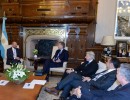 El presidente Mauricio Macri recibió al titular del Parlamento Europeo