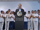 Macri presentó el Programa Nacional de Formación de Enfermería