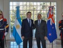 El presidente Mauricio Macri recibió al Gobernador General de Nueva Zelanda