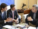 La empresa Plaza Logística anunció al presidente Macri una inversión de 3200 millones de pesos