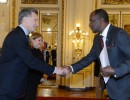 El presidente Macri recibió las cartas credenciales de nueve embajadores