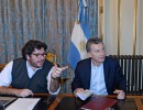 El presidente Mauricio Macri mantuvo una reunión de seguimiento de gestión con el ministro de Cultura