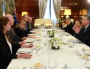 El presidente Mauricio Macri agasajó con un almuerzo al gobernador general de Australia, Peter Cosgrove