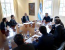 El presidente Macri recibió en Olivos al titular del BCRA