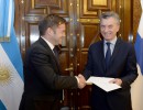 El Presidente recibió las cartas credenciales de los embajadores de Brasil, Finlandia, Francia, República Checa y Suecia