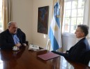 El presidente Mauricio Macri recibió al gobernador de Corrientes