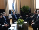 El presidente Macri mantuvo encuentros con empresarios en el marco del Foro de Inversión y Negocios de Argentina