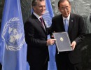 El presidente Macri entregó ante la ONU la adhesión argentina al Acuerdo de París 