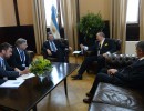 El presidente Macri mantuvo encuentros con empresarios en el marco del Foro de Inversión y Negocios de Argentina