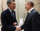 El presidente Putin a su par Mauricio Macri: “La Argentina es un socio muy relevante