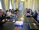 La vicepresidente Michetti y los ministros Frigerio y Aranguren se reunieron con un grupo de senadores
