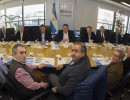 El Gobierno ratificó el compromiso de cuidar el empleo argentino ante los líderes de la CGT