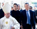 Macri asistió a la ceremonia de canonización del cura Brochero