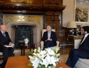 El presidente Macri recibió al historiador Miguel Ángel de Marco