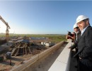 Avanzan la construcción de una nueva planta de efluentes en Mar del Plata