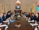 El presidente Mauricio Macri encabezó una reunión de Gabinete