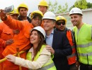 El Presidente puso en marcha las obras del soterramiento del Ferrocarril Sarmiento