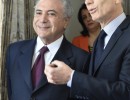 Macri y Temer ratificaron el compromiso de fortalecer al Mercosur