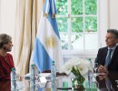  El presidente Mauricio Macri recibió a la reina Máxima de Holanda