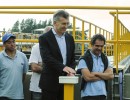 El presidente Macri inauguró dos plantas de saneamiento en el municipio bonaerense de Marcos Paz