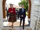  El presidente Mauricio Macri recibió a la reina Máxima de Holanda