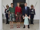  El presidente Mauricio Macri recibió a la reina Máxima de Holanda