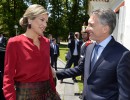  El presidente Mauricio Macri recibió a la reina Máxima de Holanda
