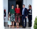  El presidente Mauricio Macri recibió a la reina Máxima de Holanda