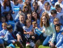 El presidente Macri anunció una nueva etapa del plan de obras hídricas en la cuenca del río Salado