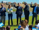 El presidente Macri anunció una nueva etapa del plan de obras hídricas en la cuenca del río Salado