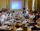 El jefe de Gabinete encabezó una reunión del gabinete económico