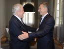El presidente Macri recibió al pastor evangélico Luis Palau