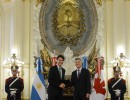 El presidente Mauricio Macri recibió al primer ministro de Canadá