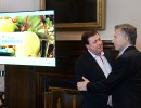 El presidente Mauricio Macri recibió al gobernador de Río Negro, Alberto Weretilneck