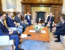 El presidente Mauricio Macri recibió al CEO de JP Morgan Chase, Jaime Dimon