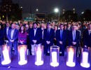 Peña participó de la conmemoración de la “Noche de los Cristales Rotos”