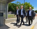 El presidente Macri recorrió las obras del Metrobús de la ciudad de Santa Fe