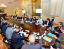 El presidente Macri encabezó una reunión de Gabinete