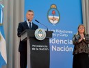 El Presidente encabezó la ceremonia de egreso de cuatro promociones de diplomáticos