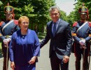 Macri y Bachelet ratificaron la decisión de avanzar en el proceso de integración entre la Argentina y Chile