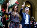 El Presidente participó de un brindis por las Fiestas junto a trabajadores de Casa Rosada
