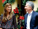 El Presidente participó de un brindis por las Fiestas junto a trabajadores de Casa Rosada
