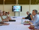 El presidente Macri se reunión con el jefe del Estado Mayor del Ejército