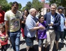 El presidente Mauricio Macri visitó la Asociación Social, Cultural y Deportiva San Pablo en Mendoza