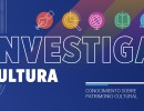 El Gobierno presentó el programa Investiga Cultura