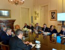 El presidente Macri encabezó una reunión de gabinete en Casa Rosada