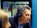 El presidente Macri visitó un call center de la Anses