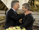 El presidente Macri tomó juramento a los ministros Dujovne y Caputo