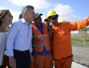 El presidente Macri recorrió obras viales en el municipio de Quilmes